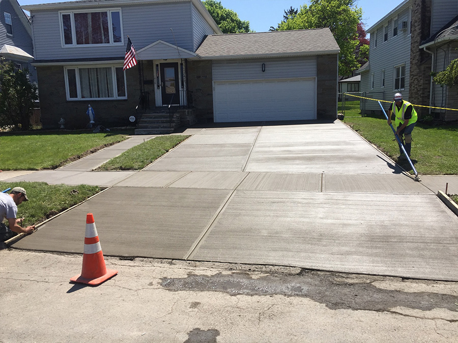 concrete near me driveway syracuse