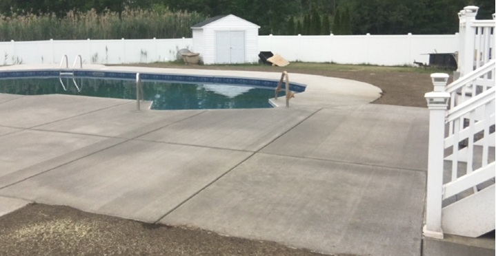 concrete pool decks near syracuse ny installed by grasshopper concrete services