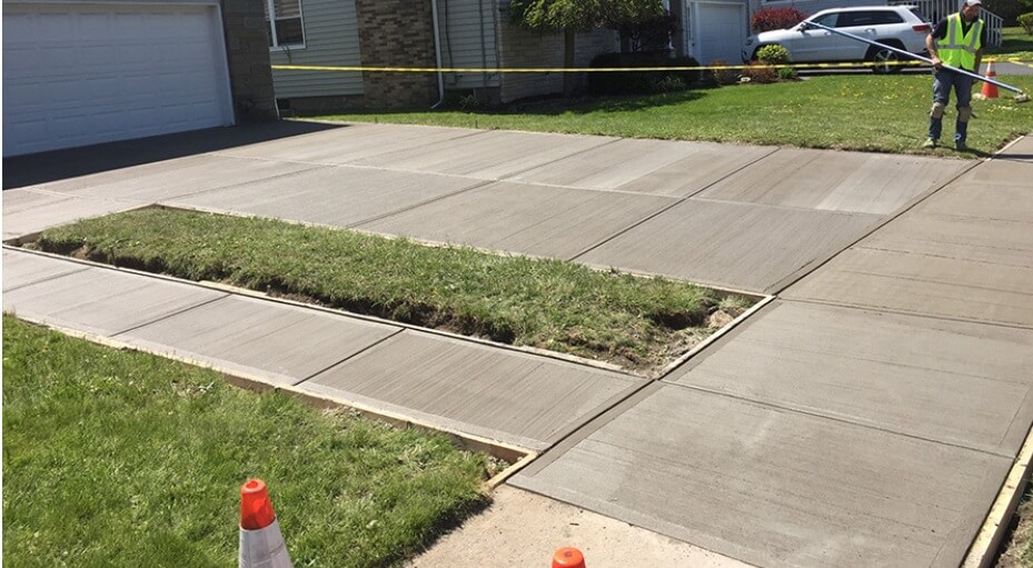driveway paving near syracuse ny installed by grasshopper property services